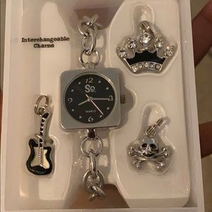 Watch/Charm bracelet